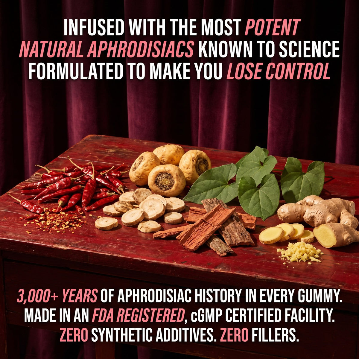 FERAL GUMMIES. The Female Arousal Gummy That Actually Works